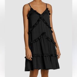 Rebecca Minkoff Black Ruffle Dress